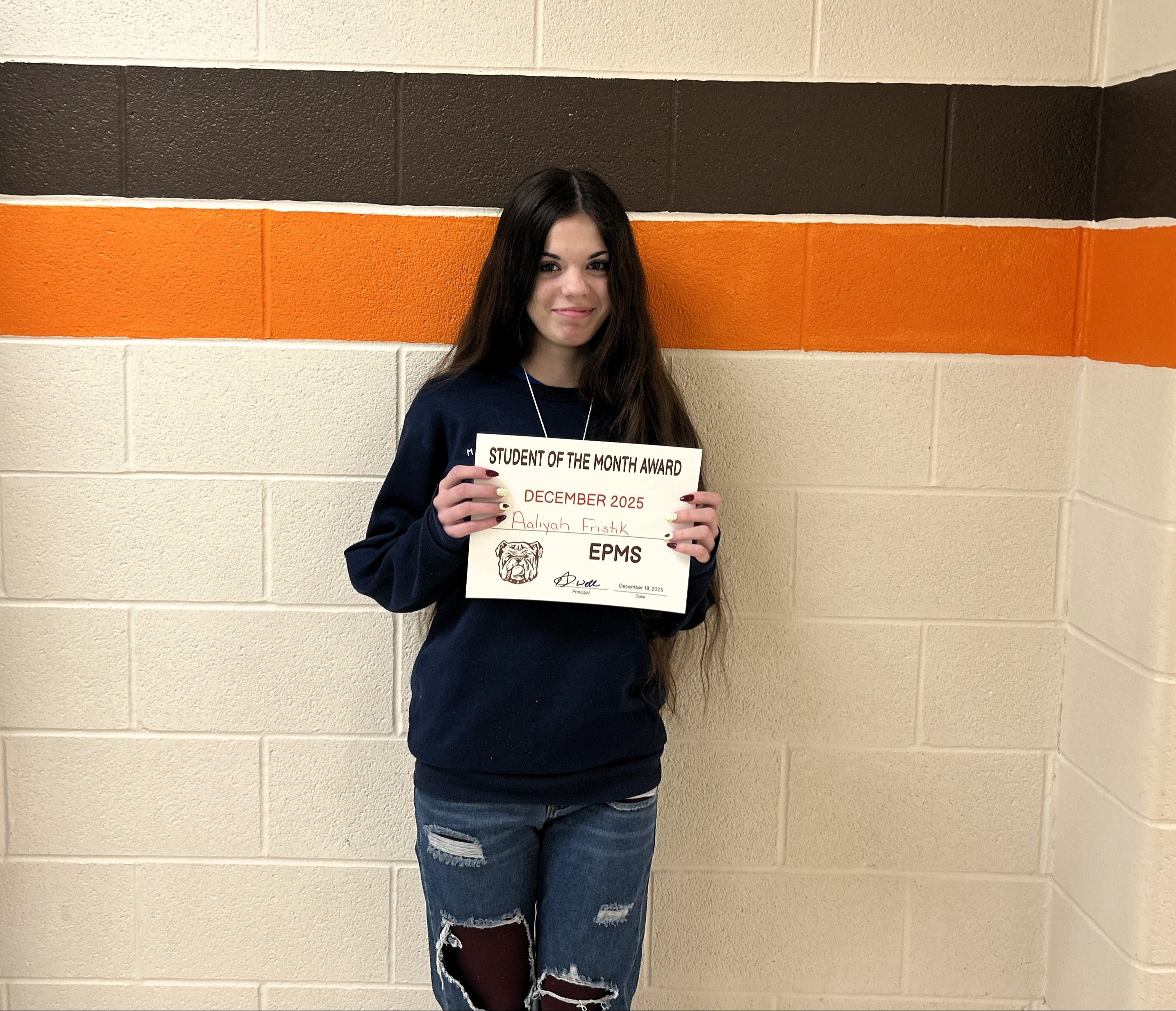 student of the month