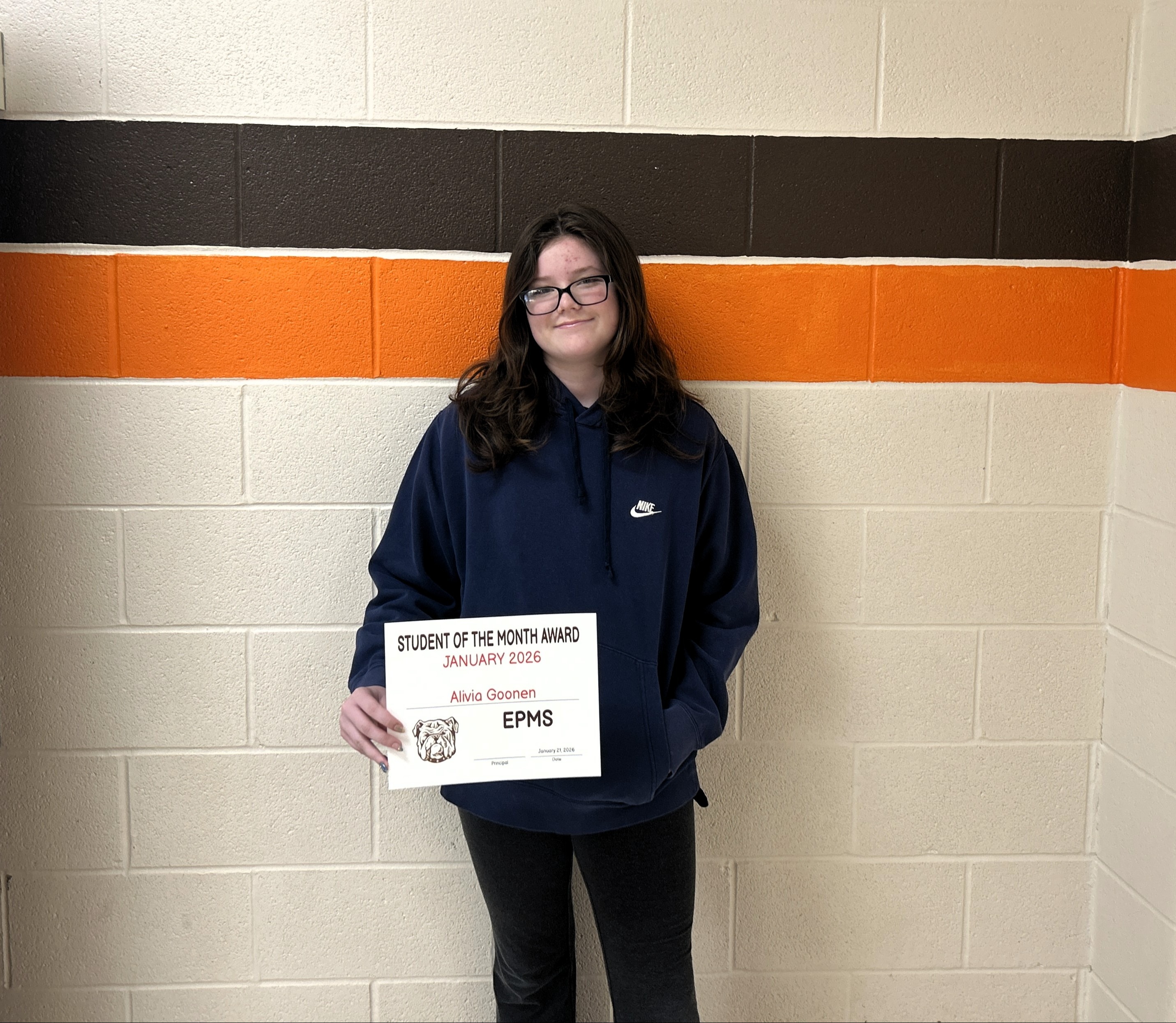 student of the month