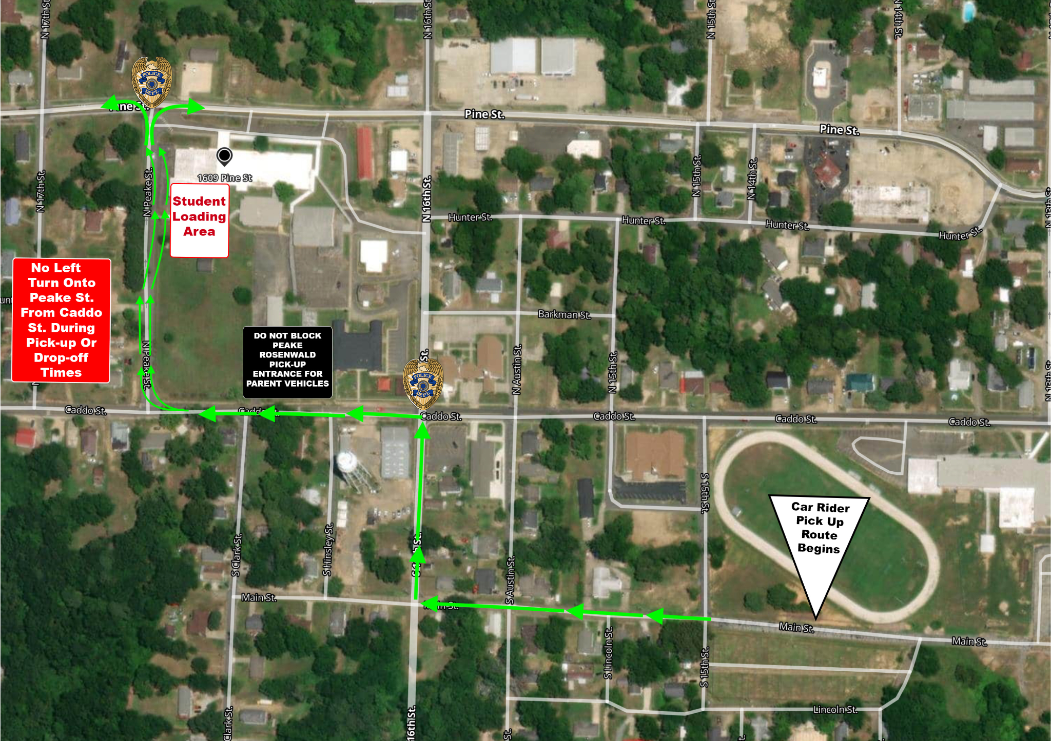 Peake Traffic Staging