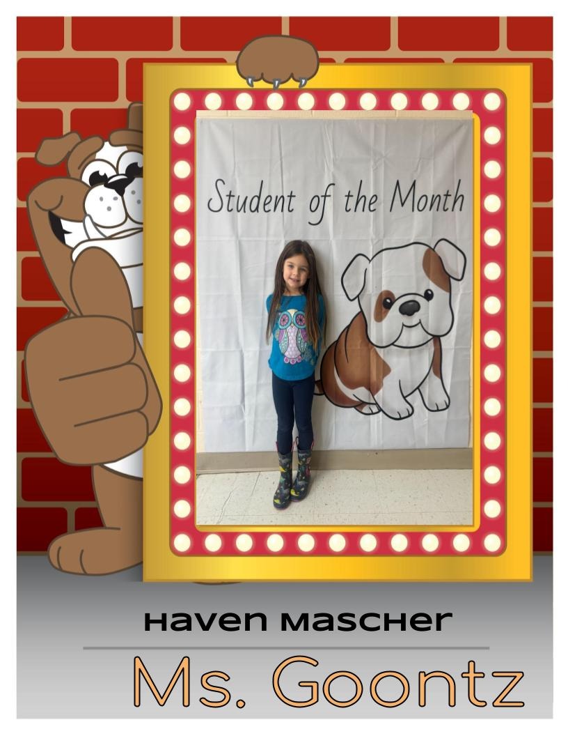 student of the month