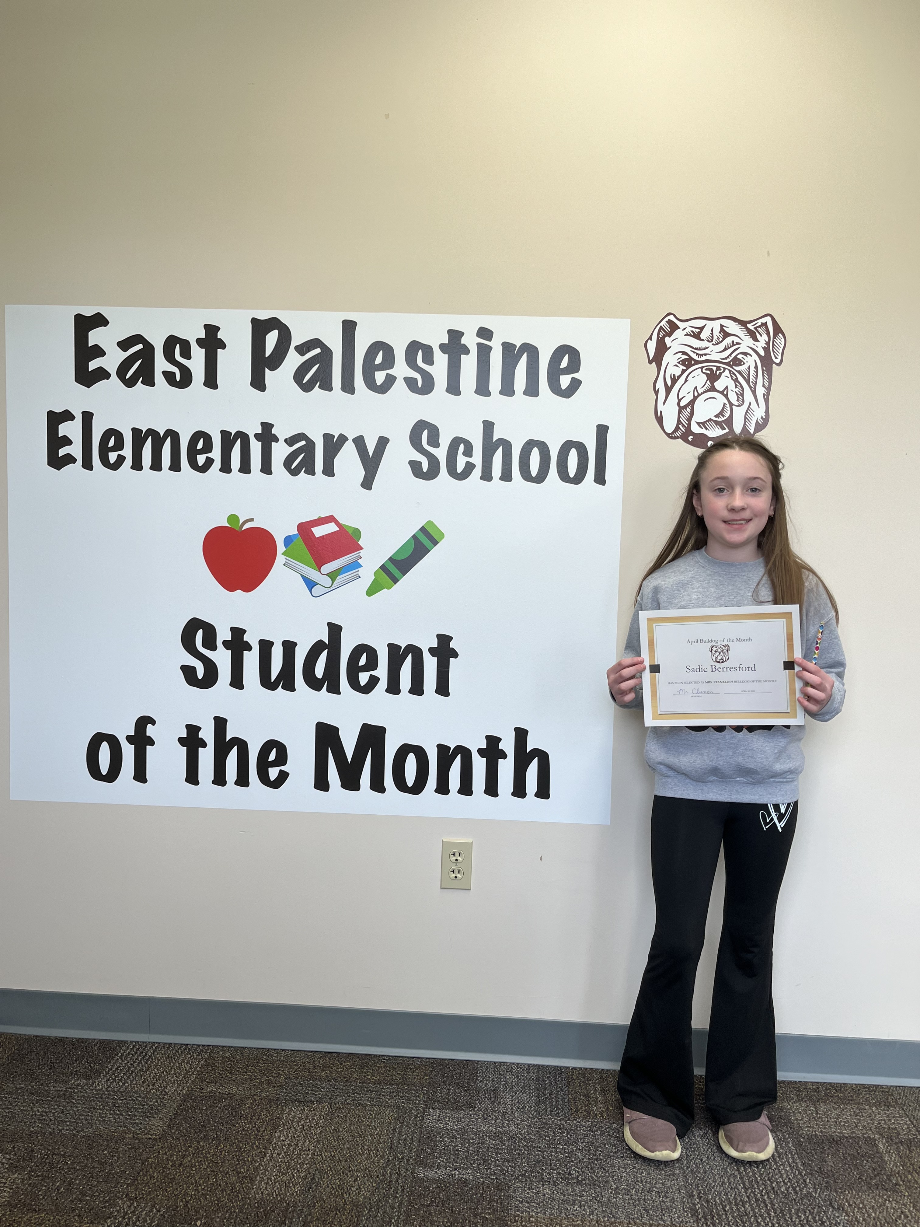 student of the month