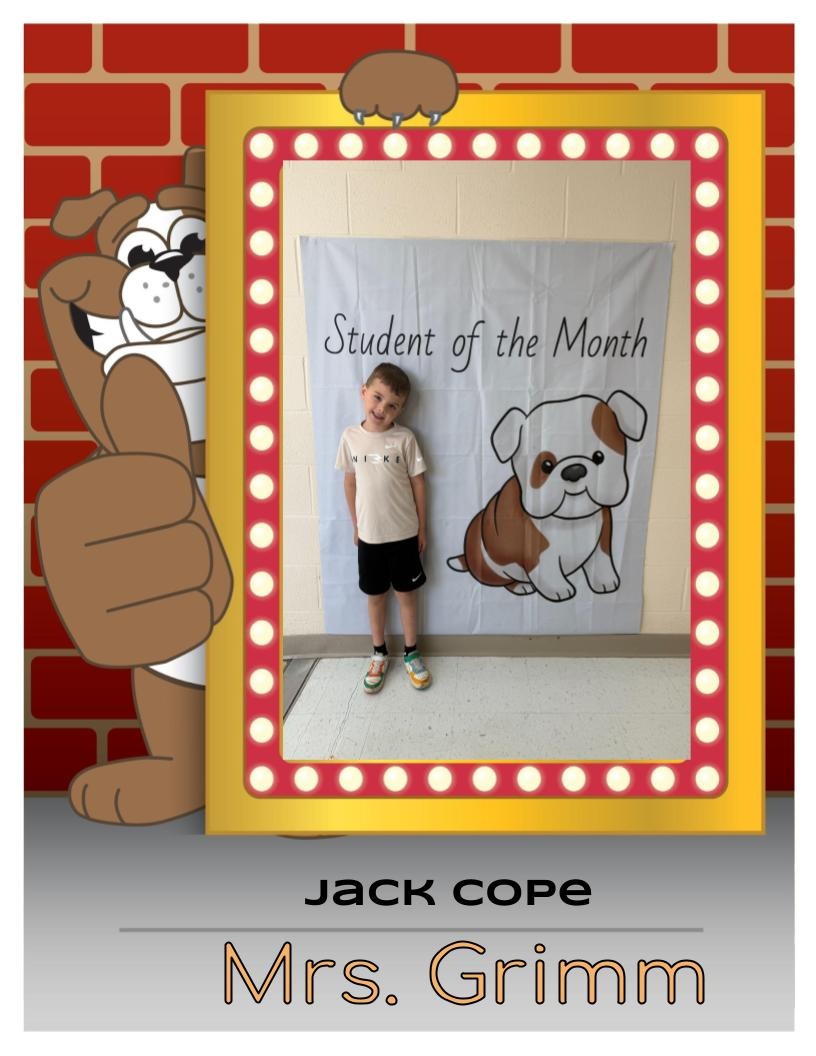 student of the month