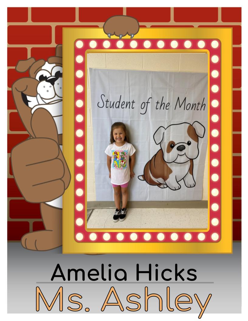student of the month
