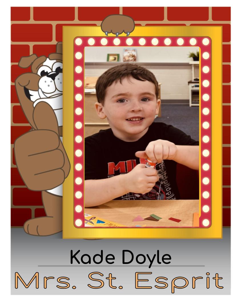 student of the month