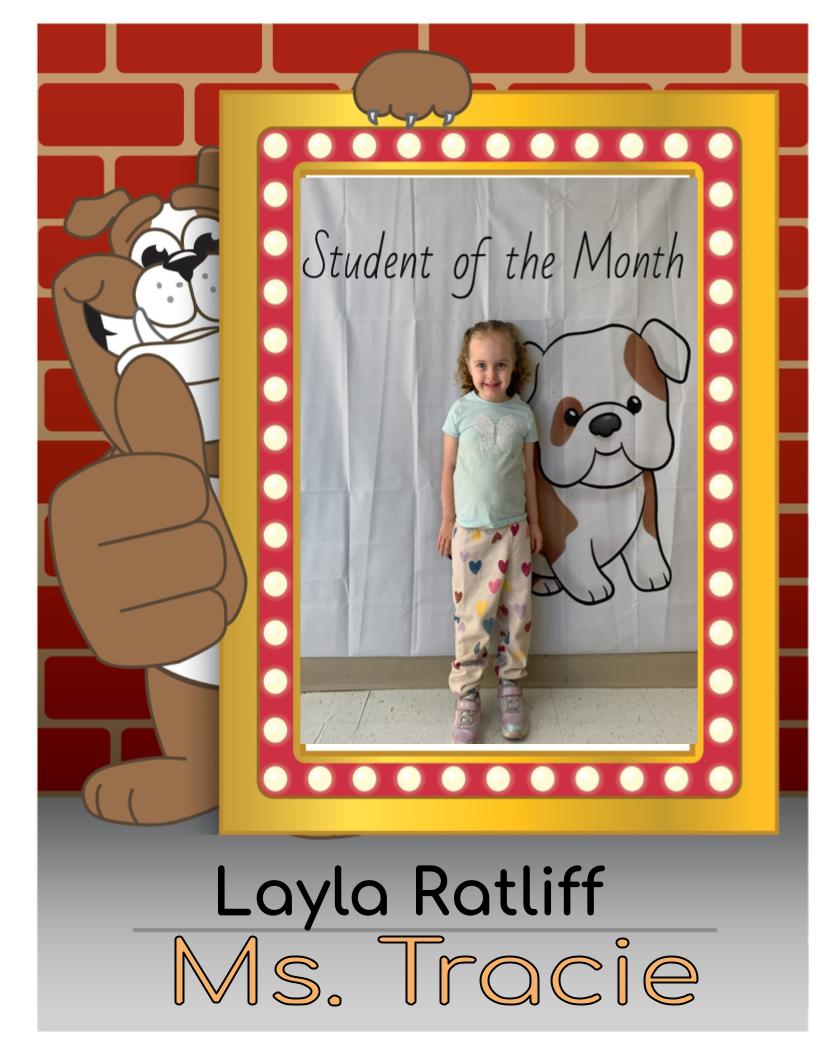student of the month