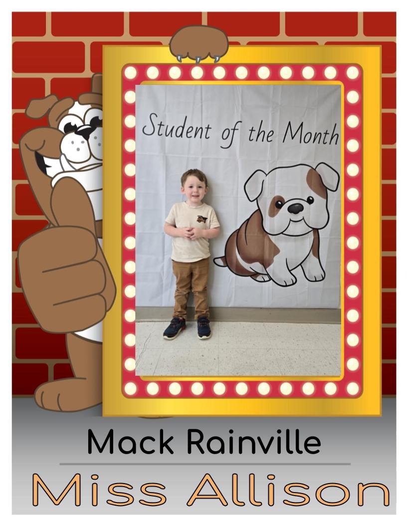 student of the month