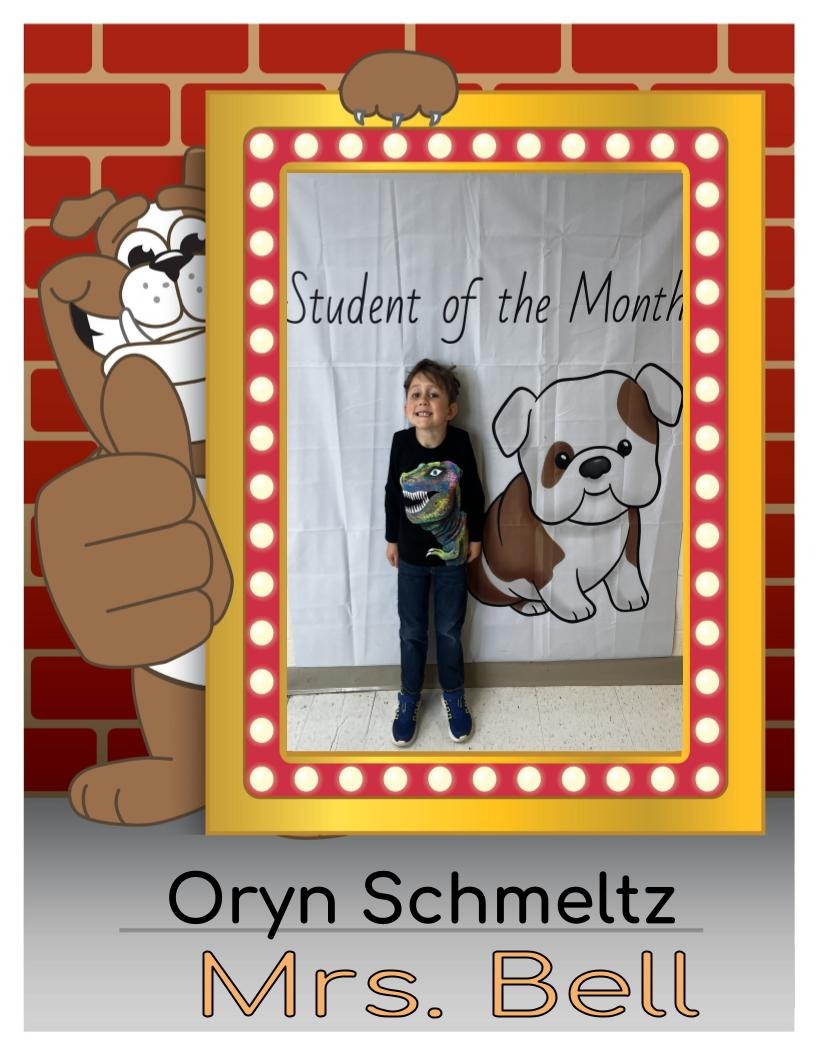 student of the month