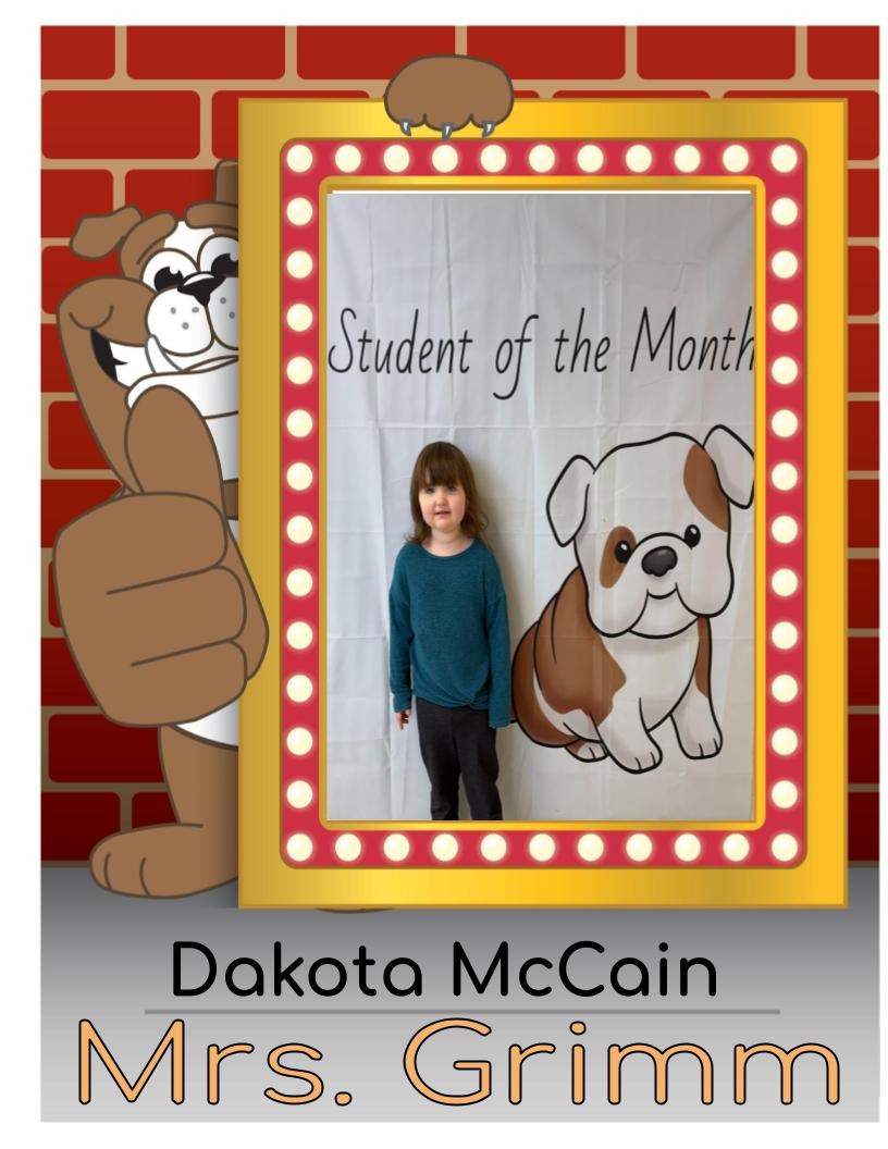 student of the month