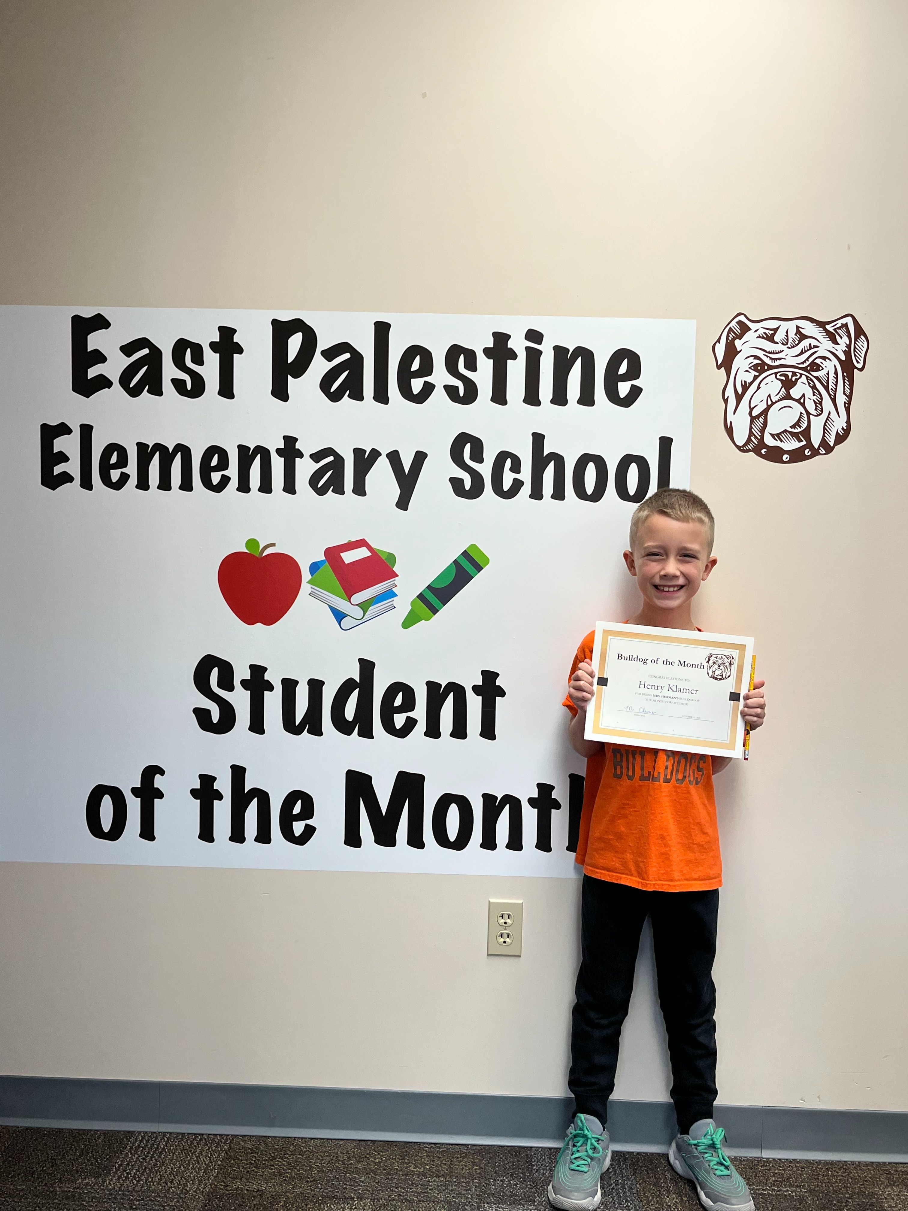 student of the month