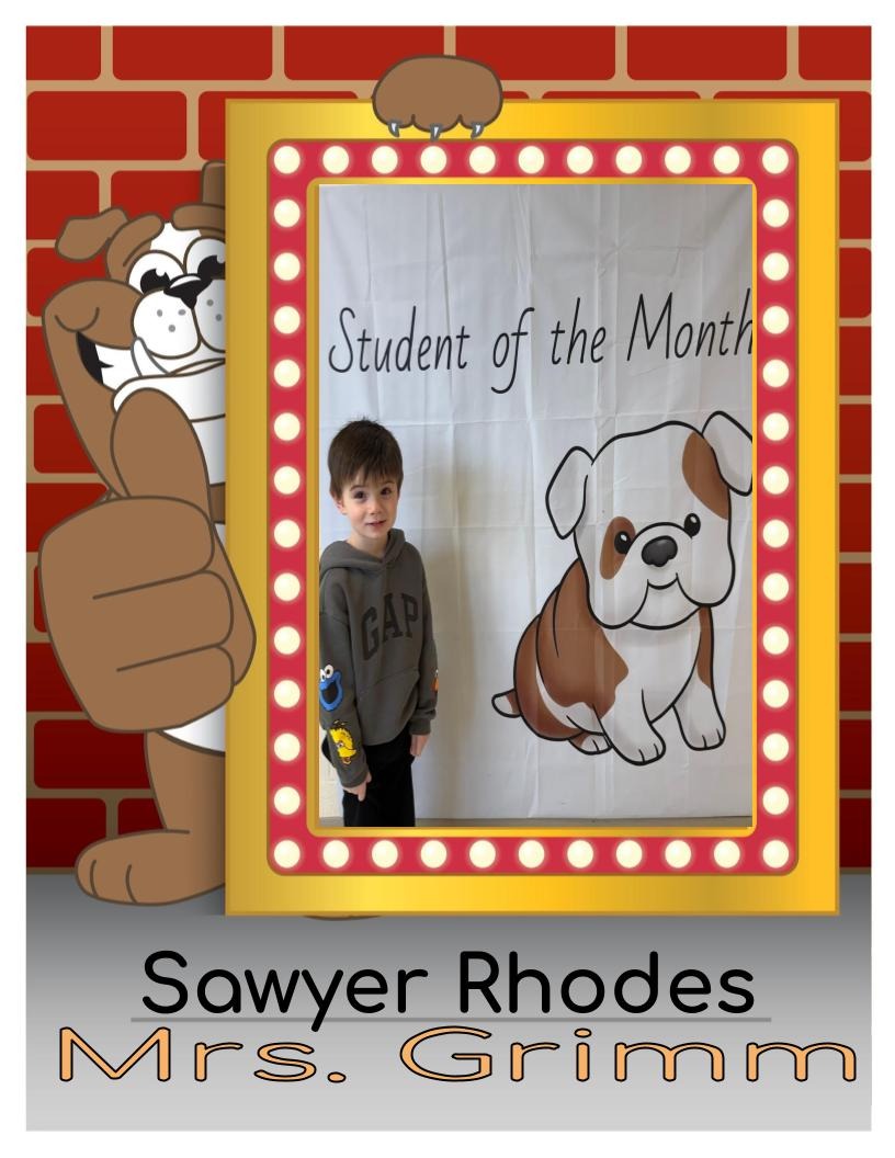 student of the month