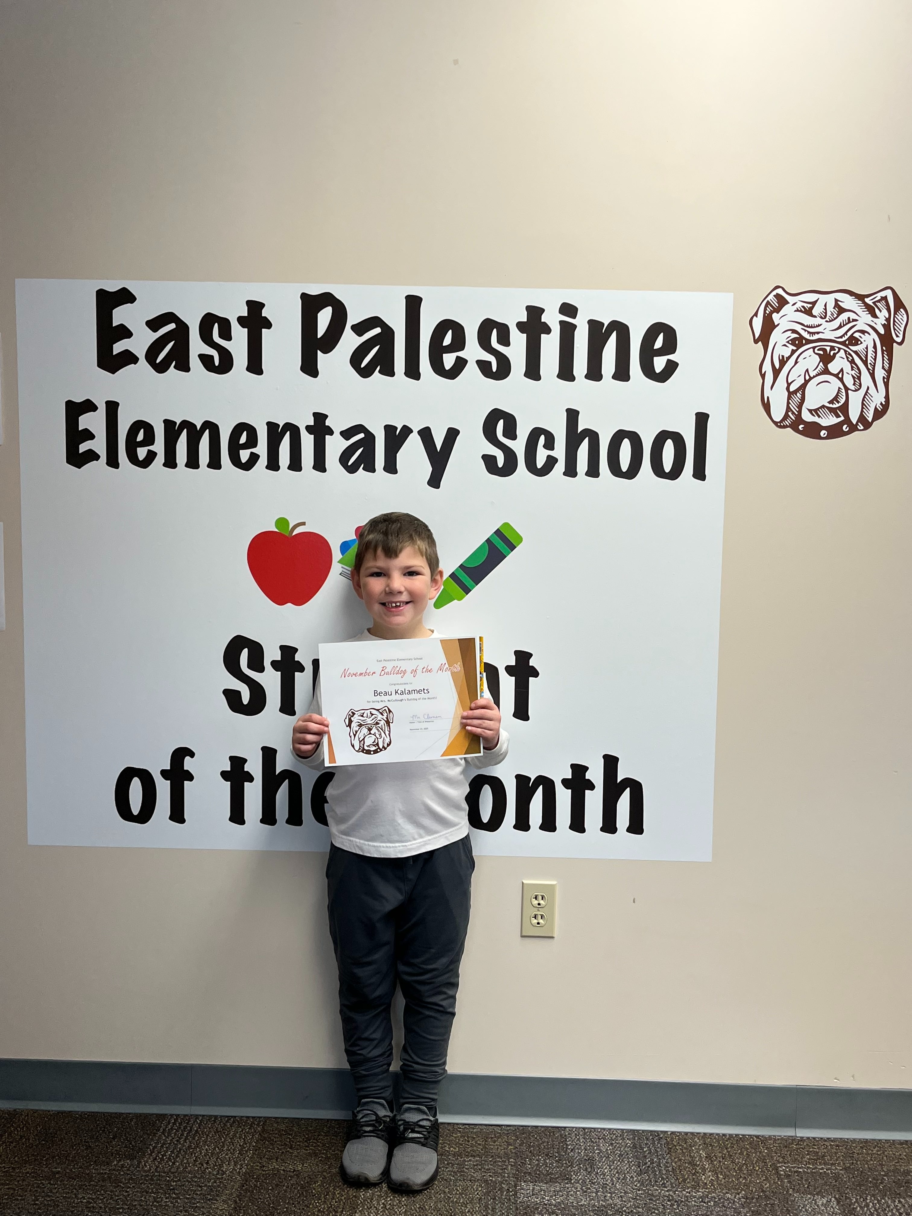 student of the month