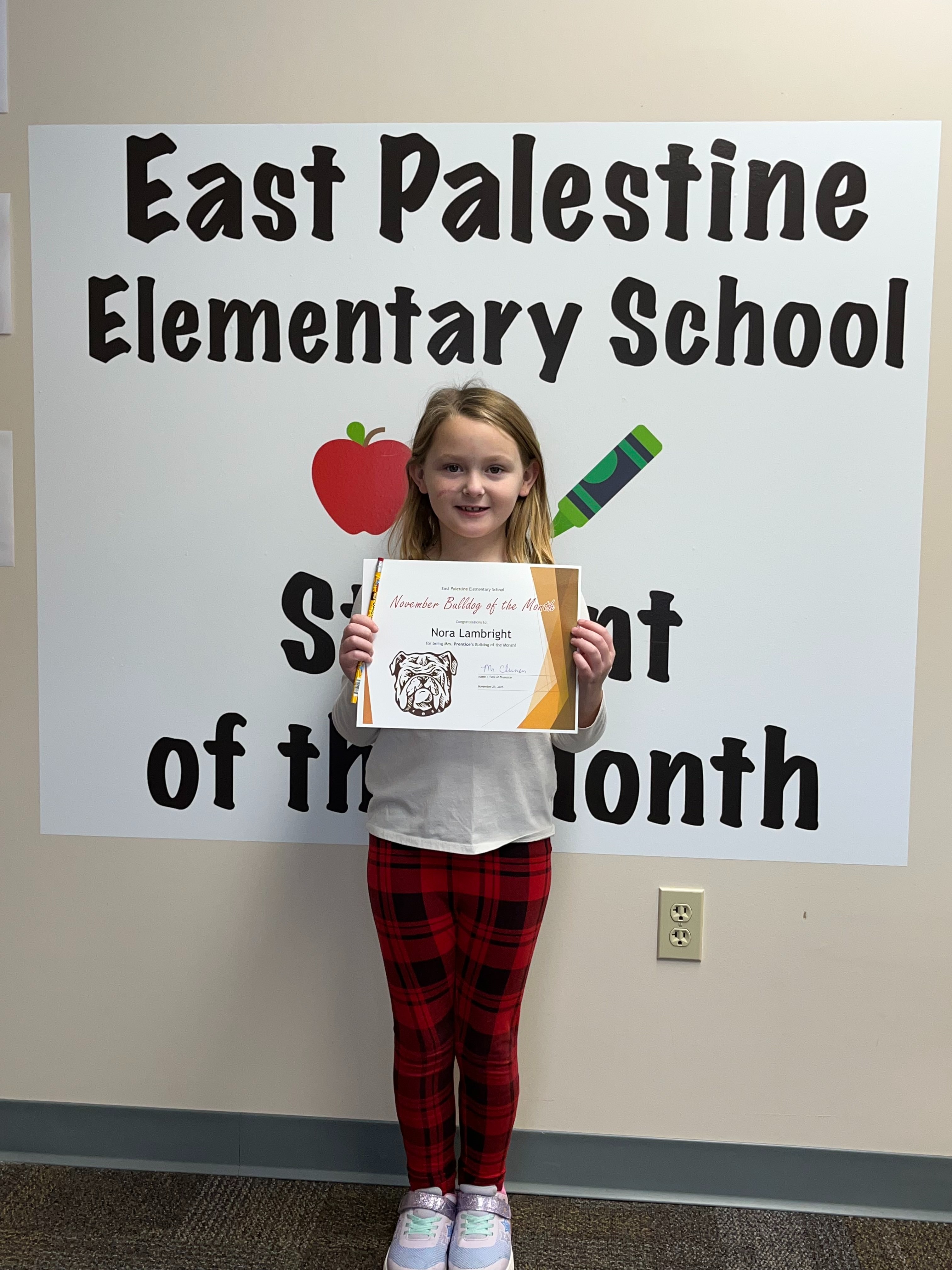 student of the month