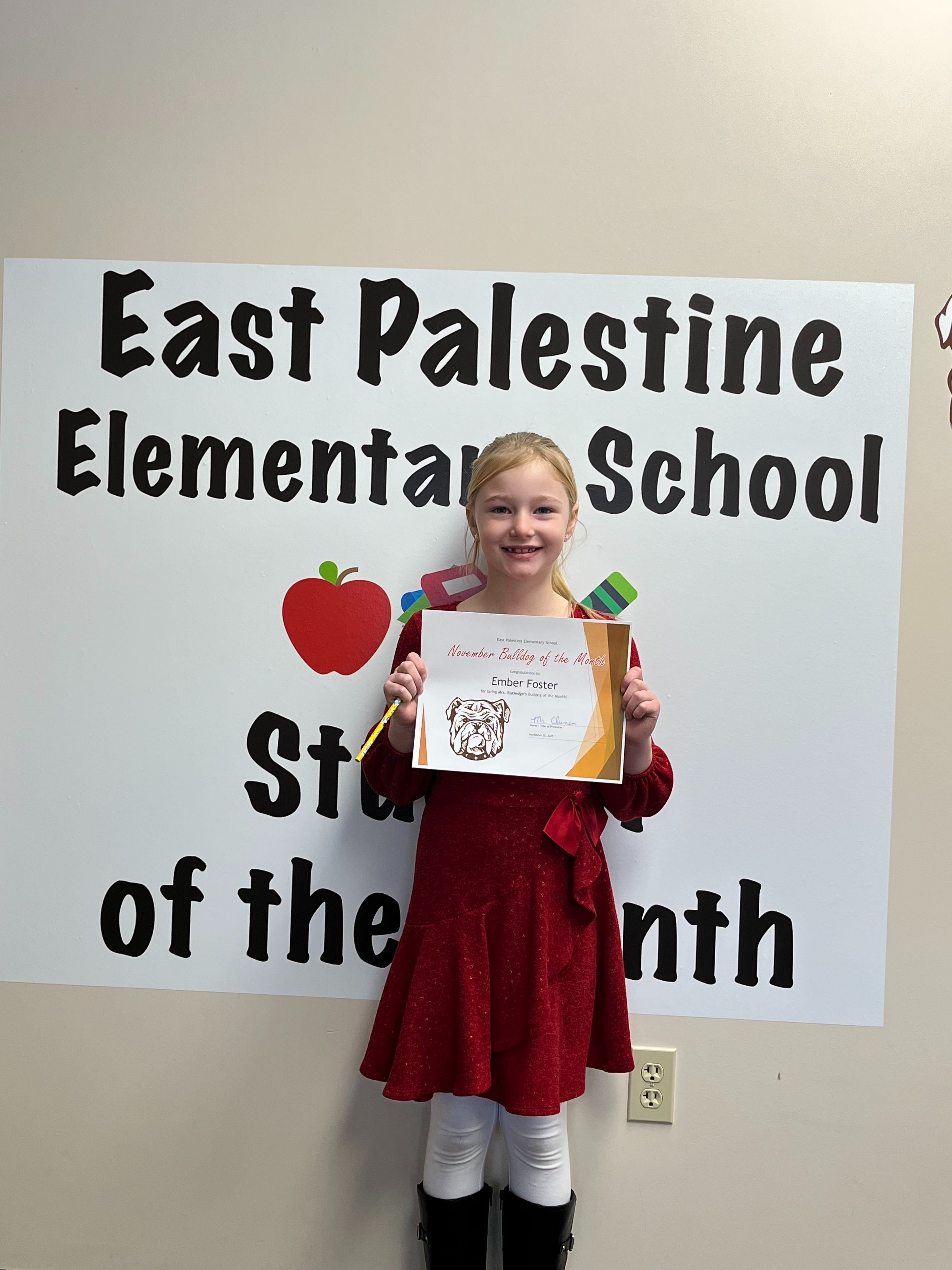 student of the month