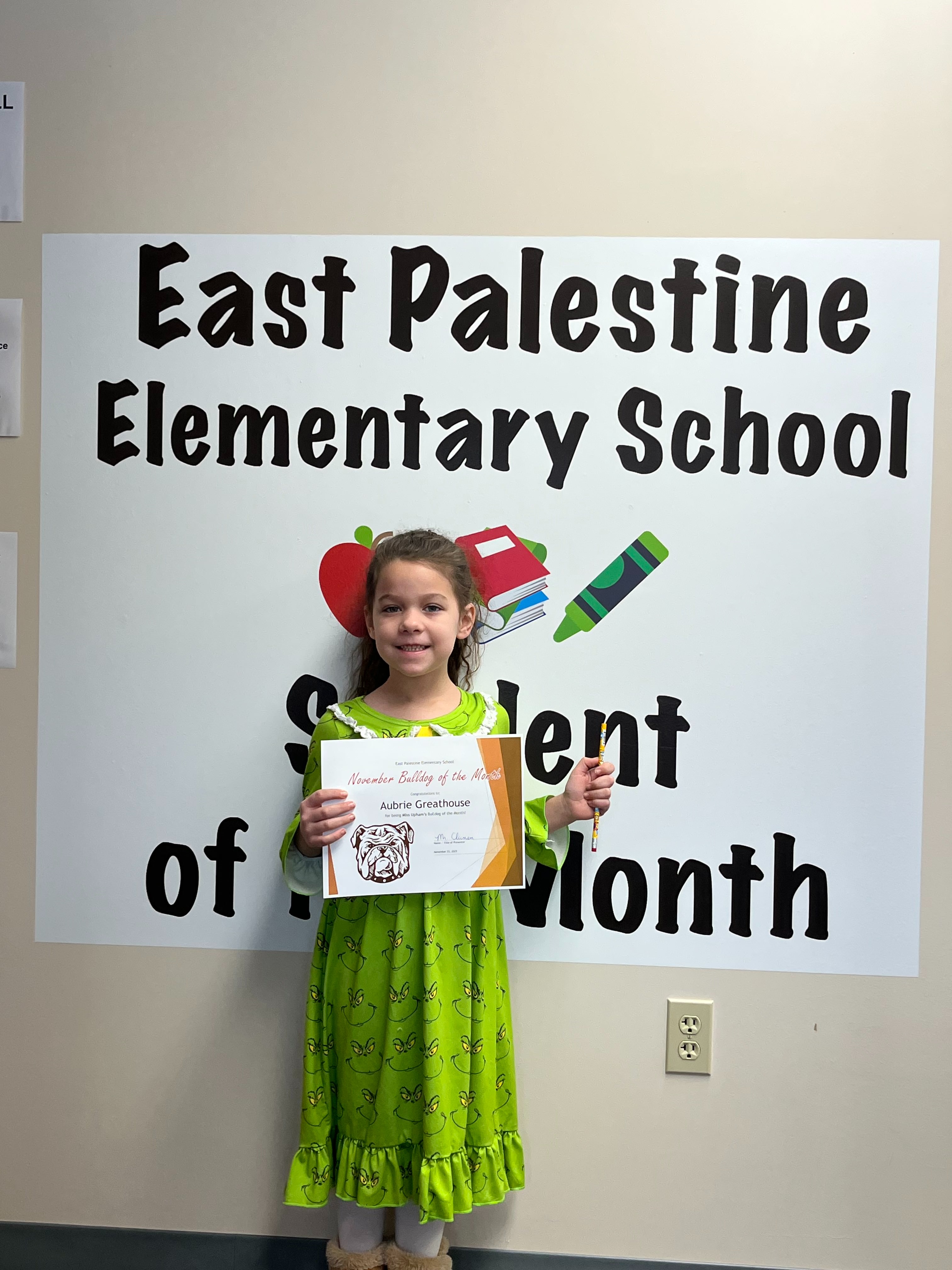 student of the month