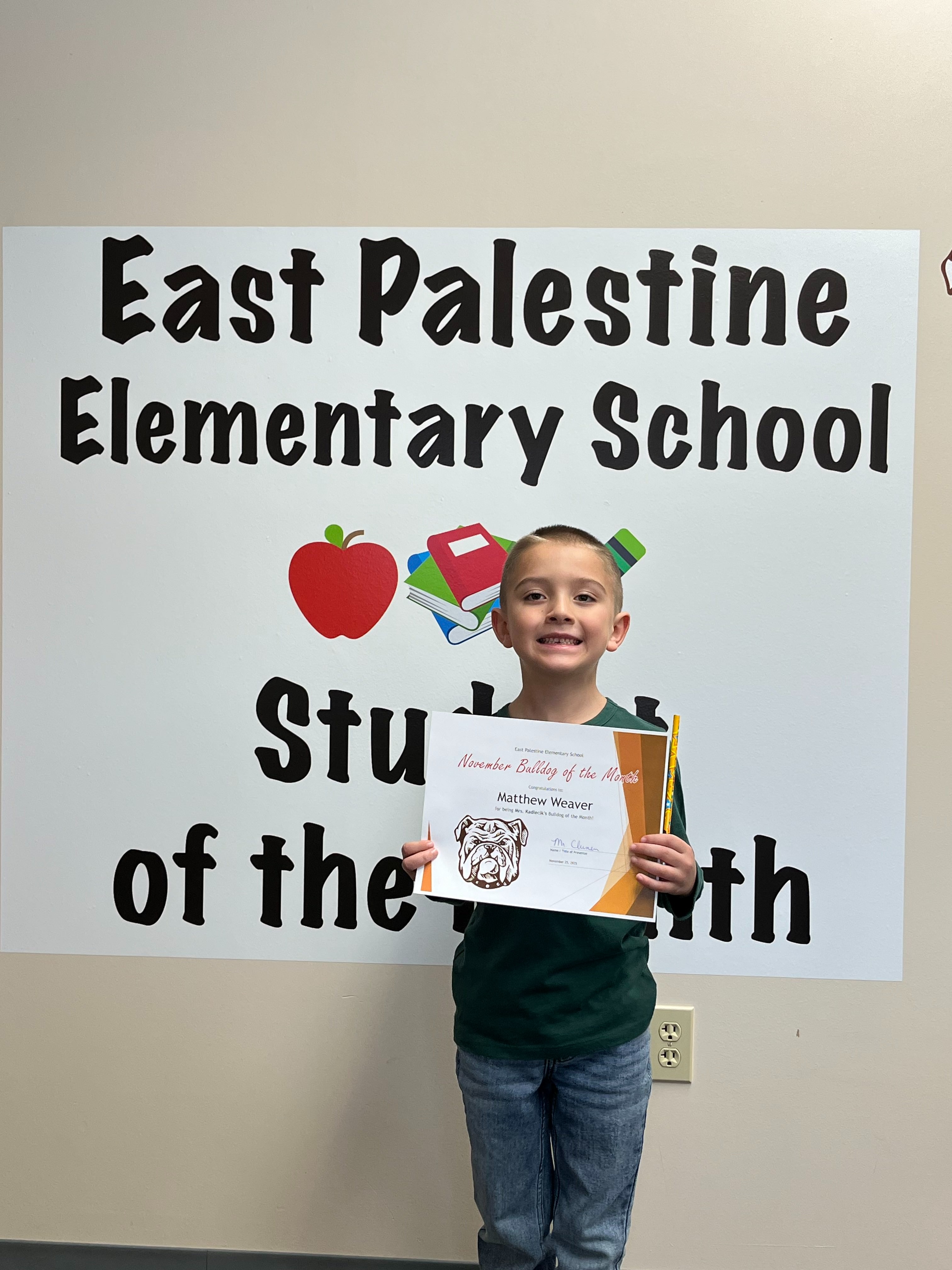 student of the month