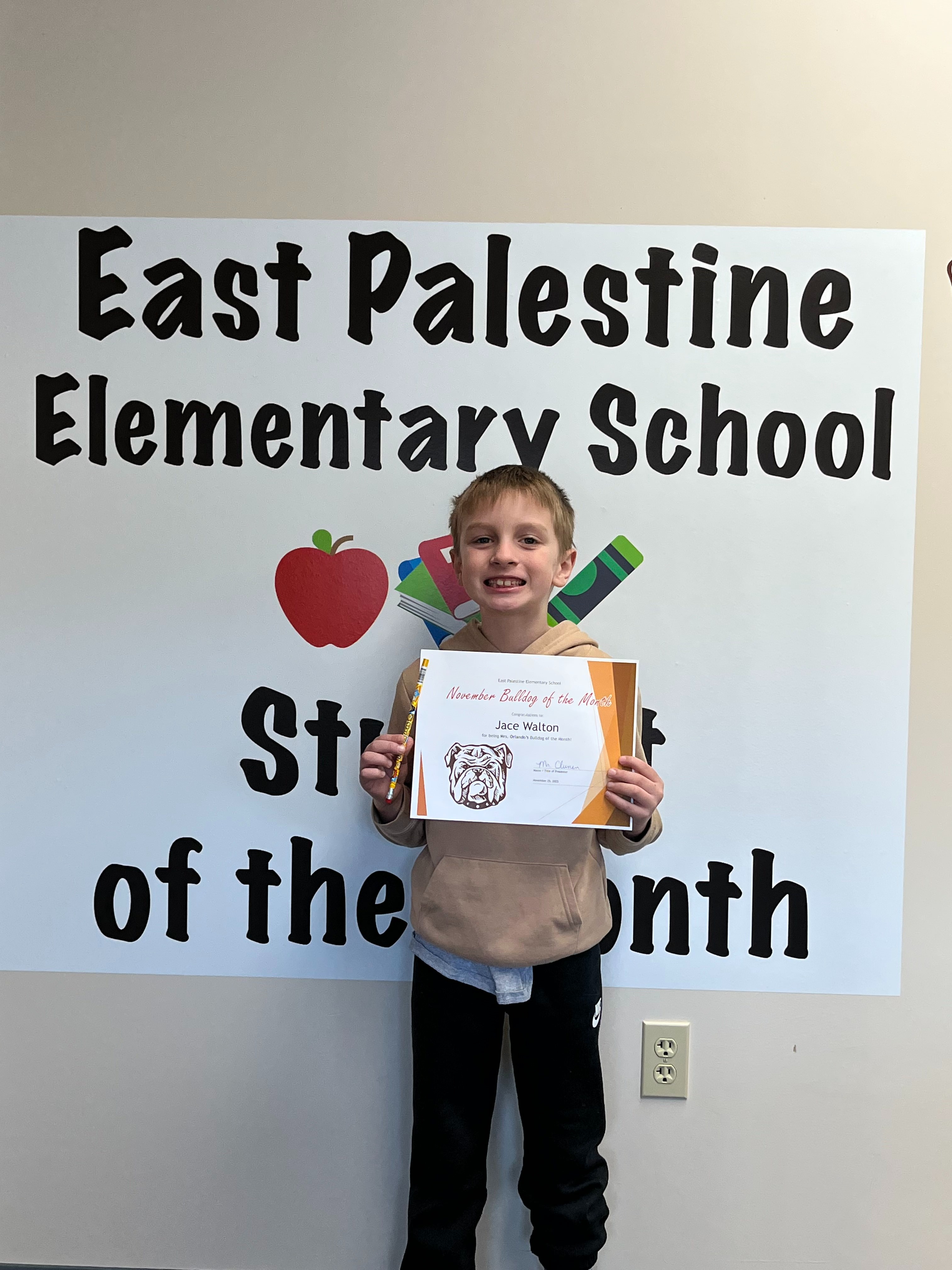 student of the month