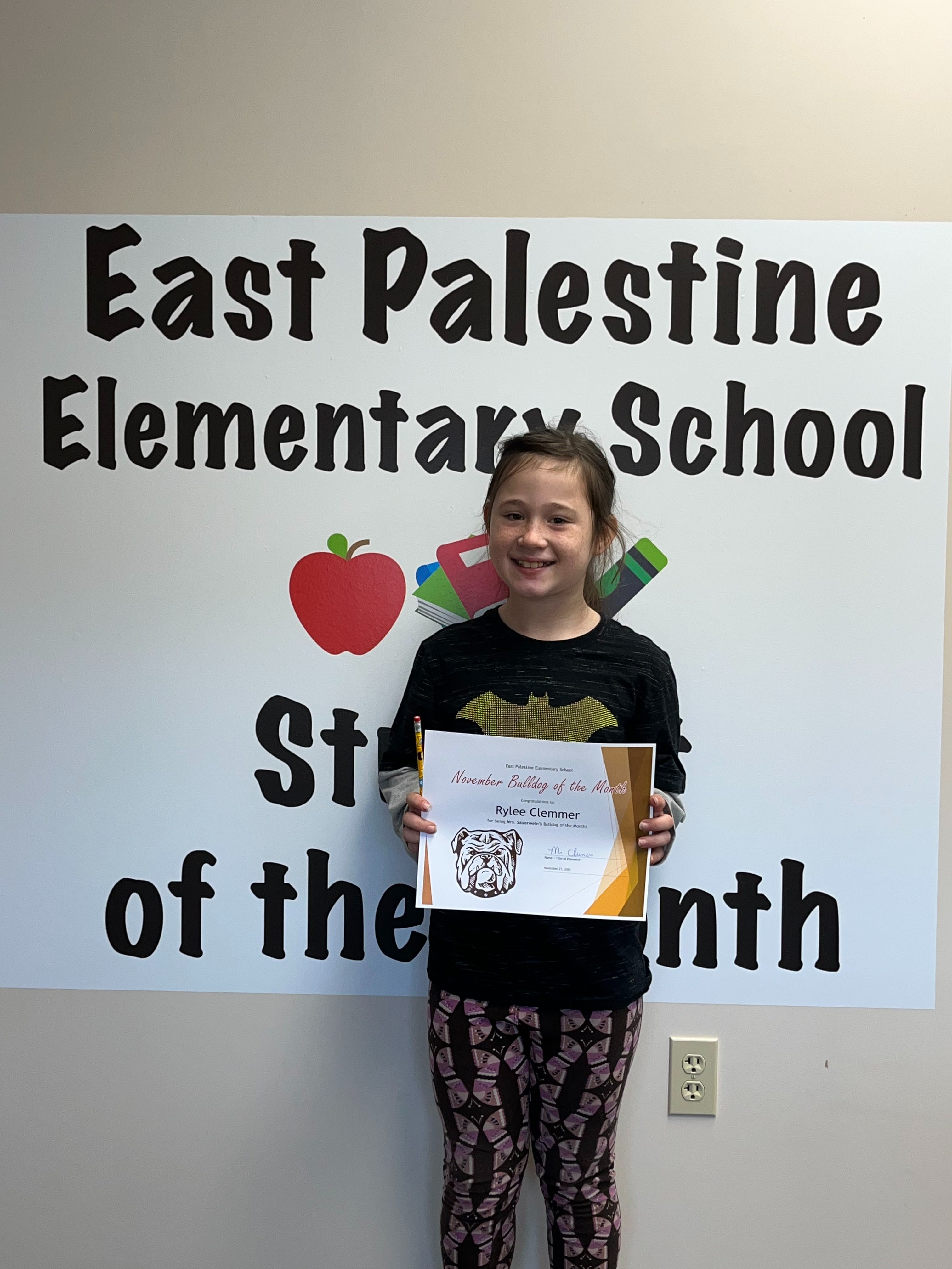 student of the month