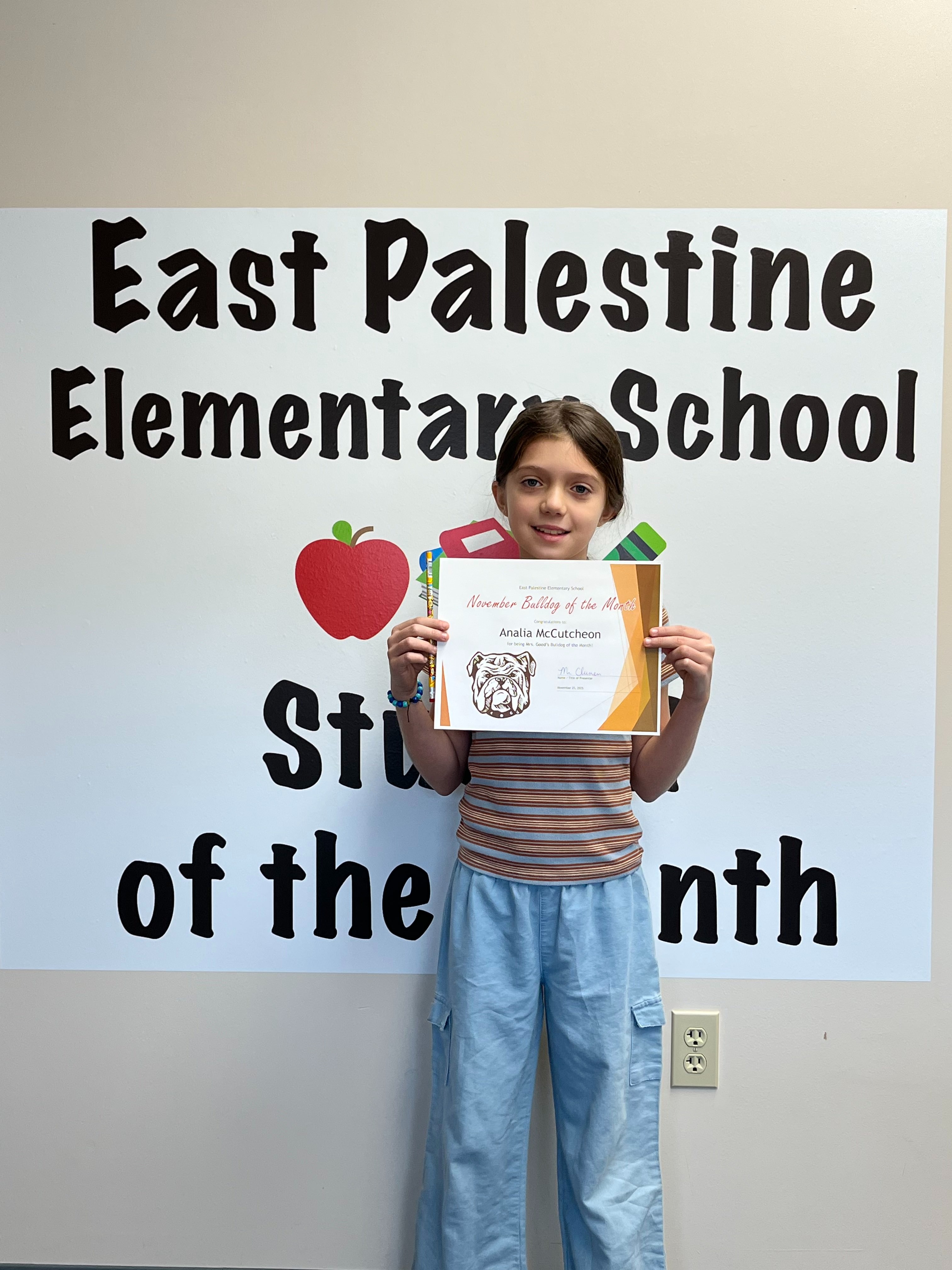 student of the month