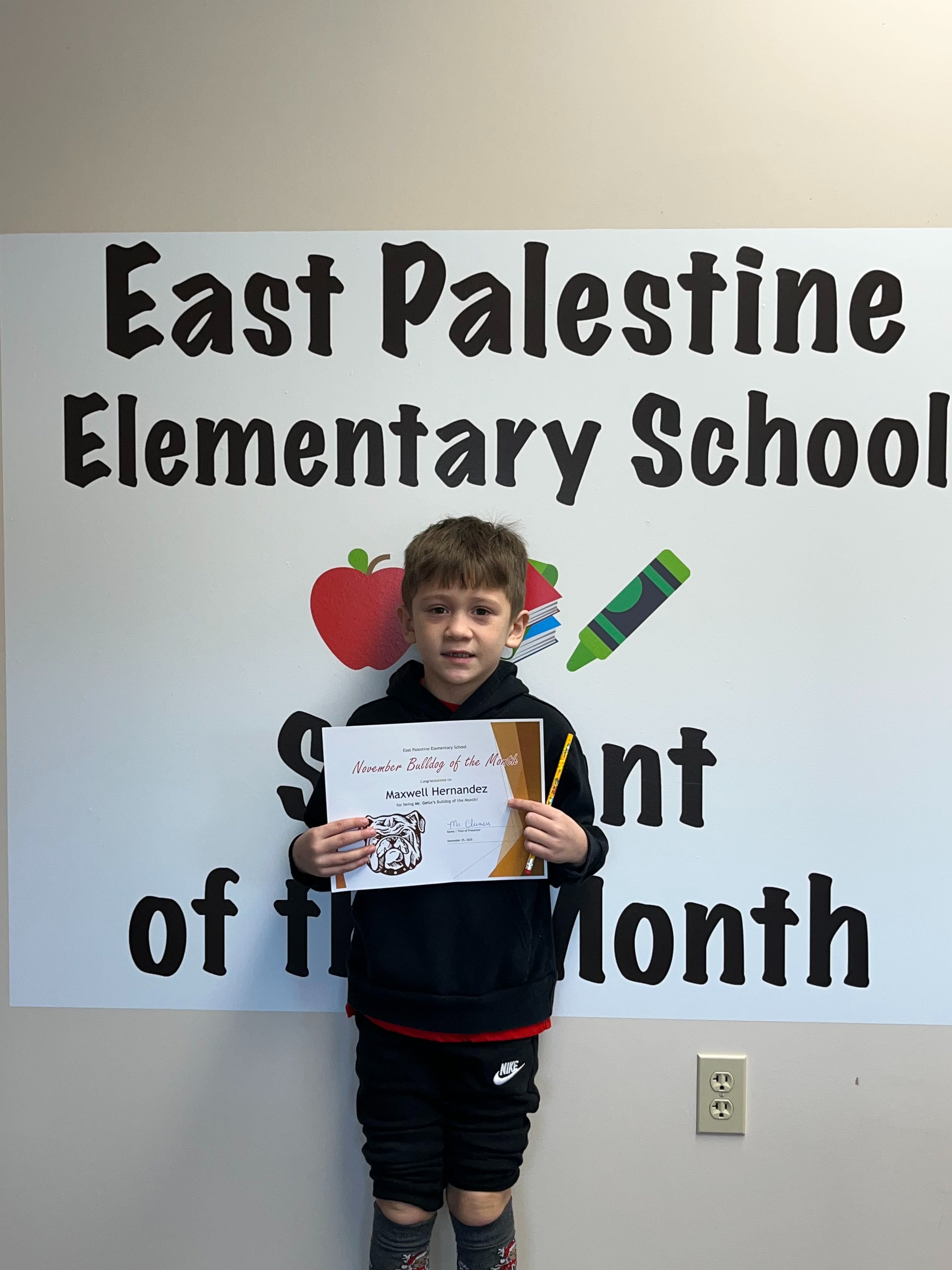 student of the month