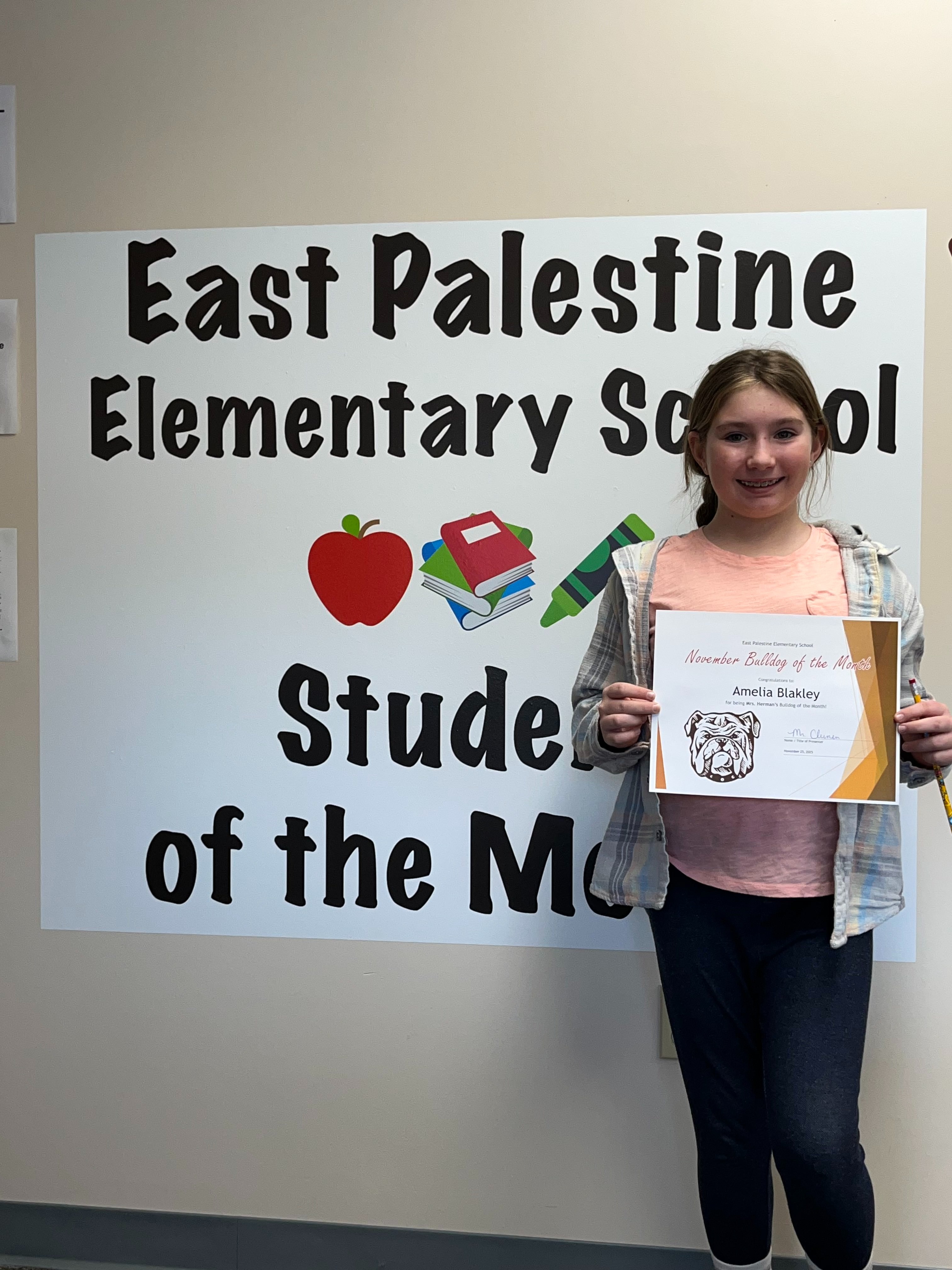 student of the month