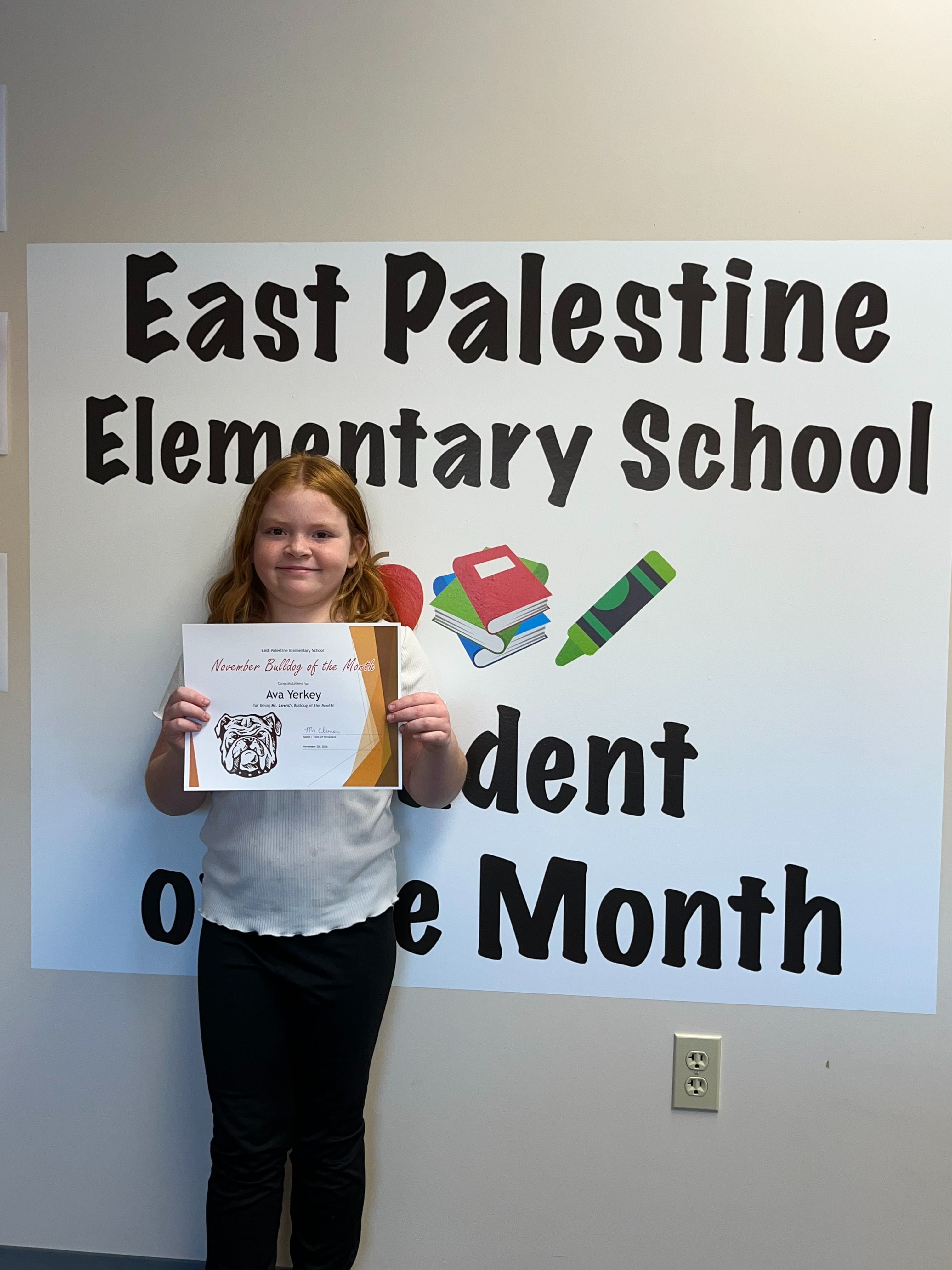 student of the month