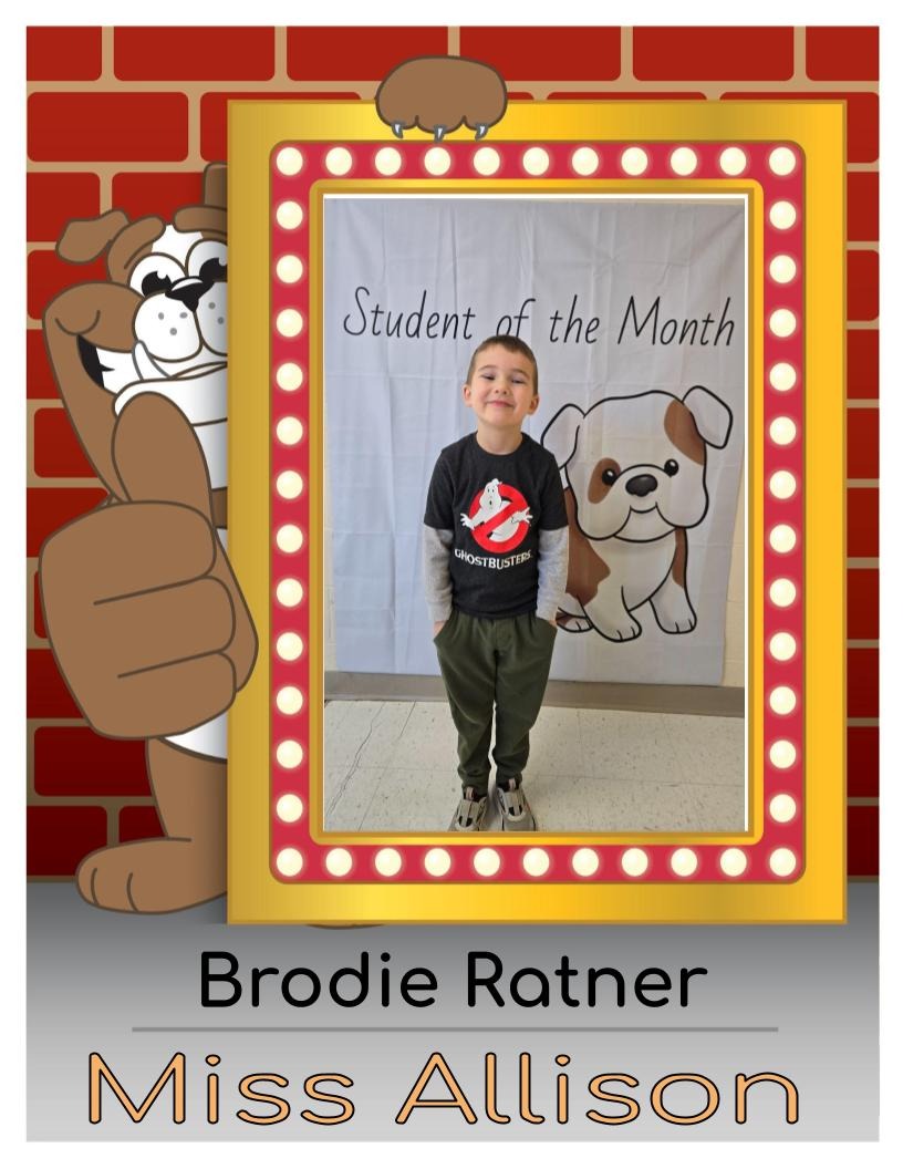 student of the month
