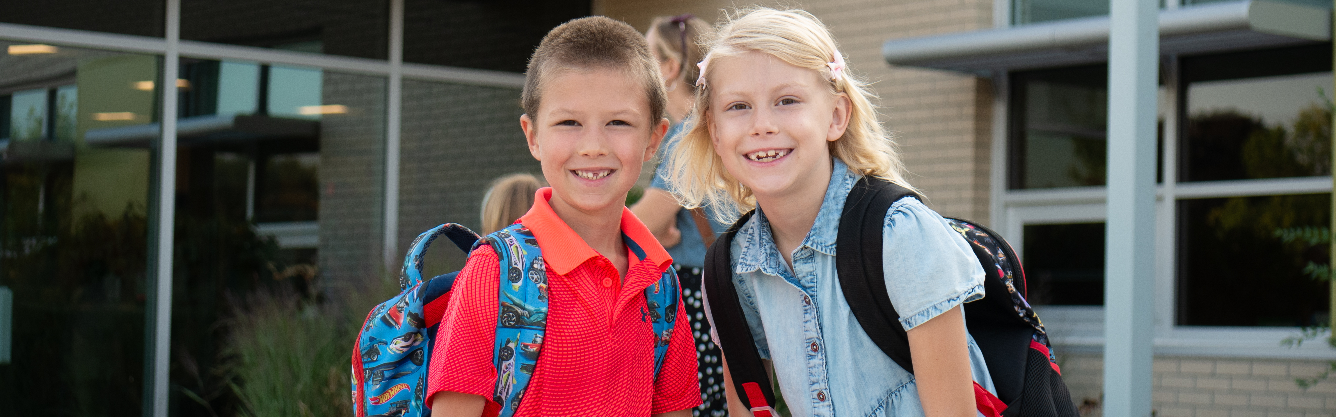 Students smiling 