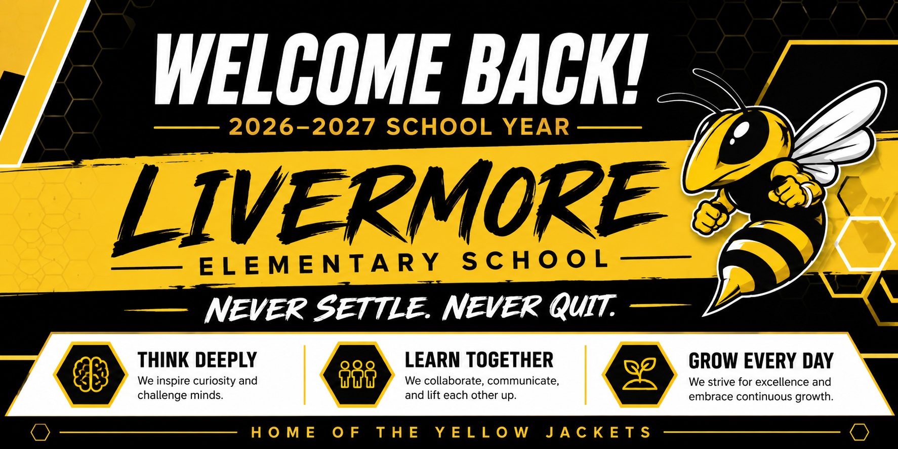 Welcome back Banner 26-27