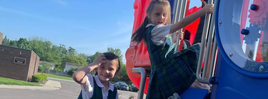 girls on playground