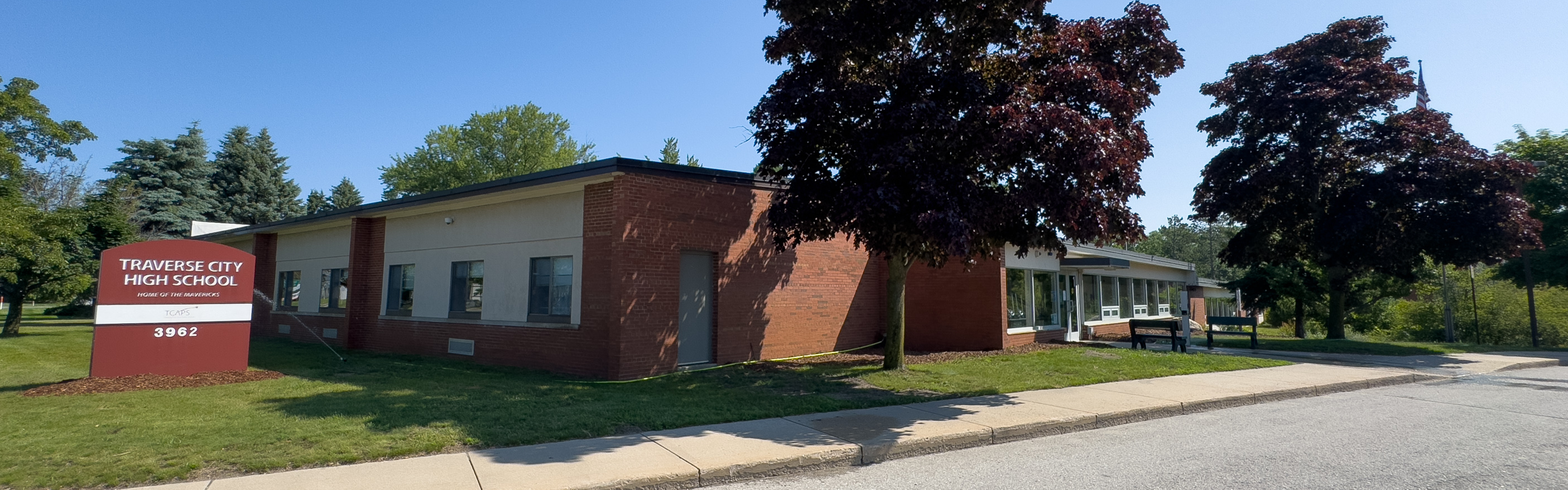 Traverse City High School building