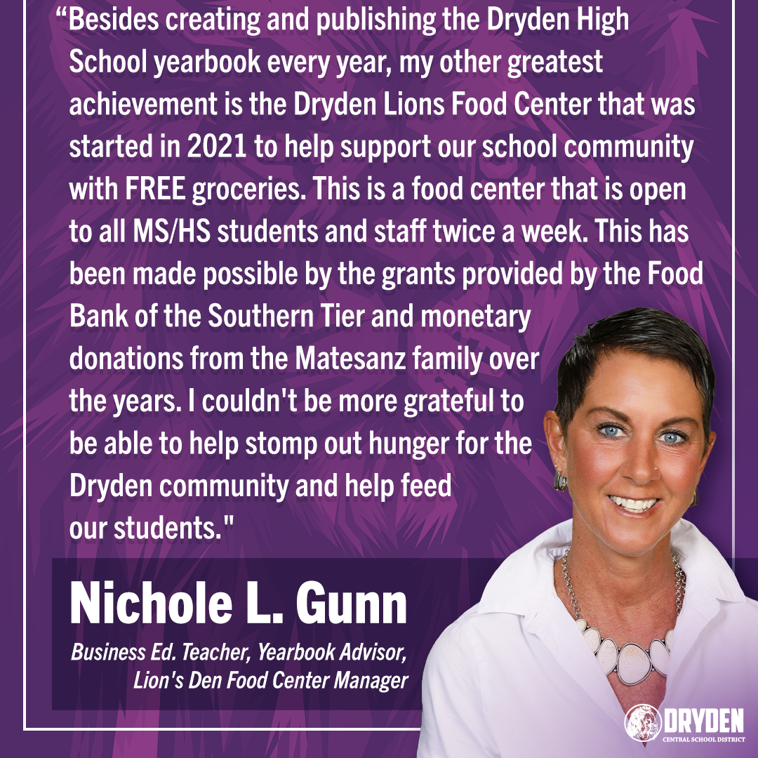 Nichole Gunn Staff Spotlight