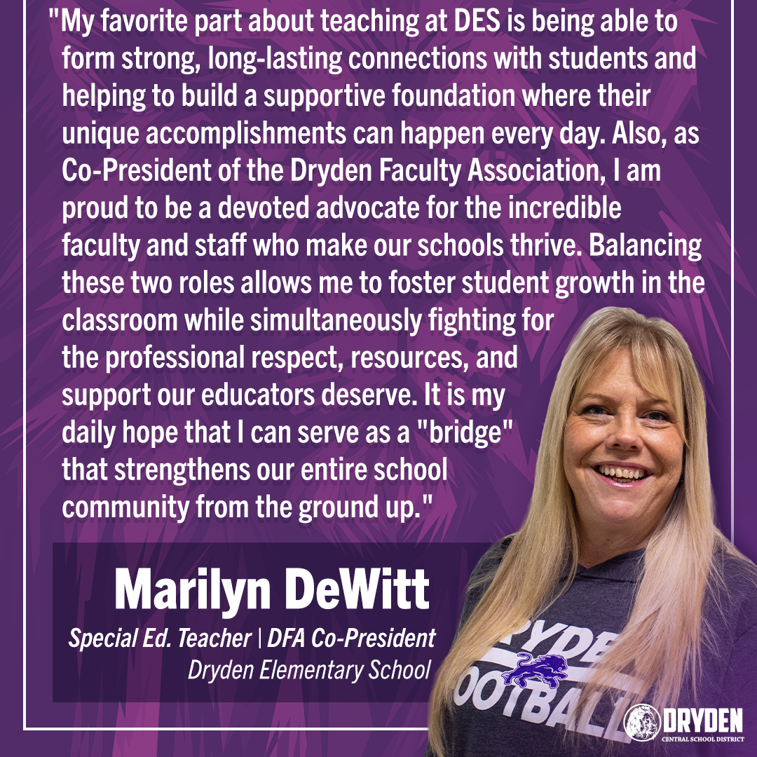 Marilyn DeWitt Staff Spotlight