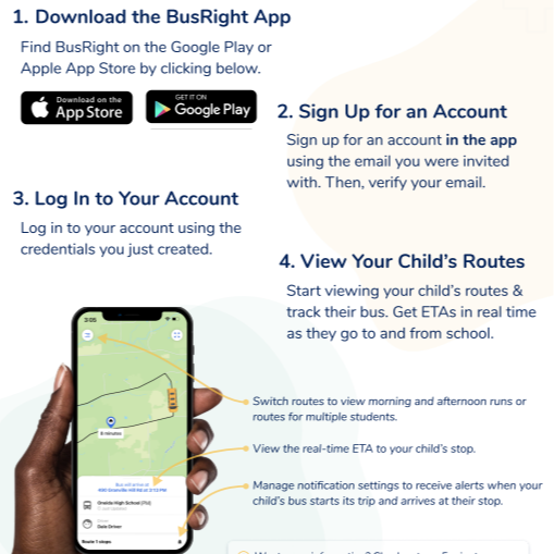 Bus Right Parent App