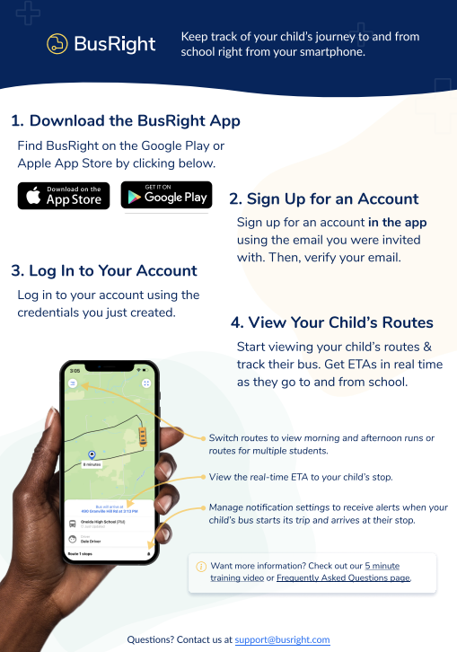 BusRight Parent App