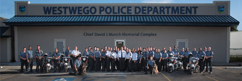 Westwego Police Department Staff