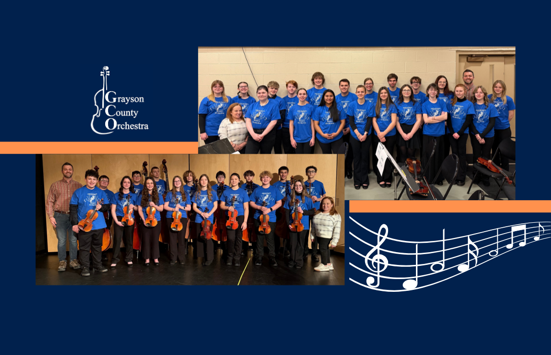 GCHS and GCMS All-District Orchestra members