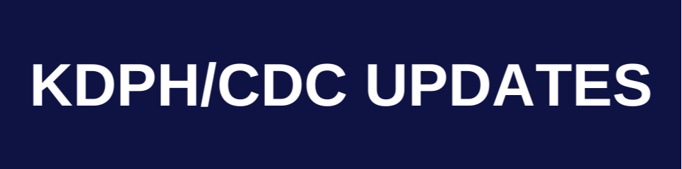 KDPH /CDC Updates