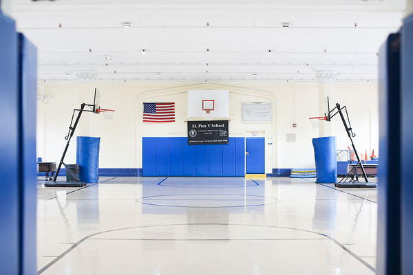 St. Pius V Catholic School gymnasium