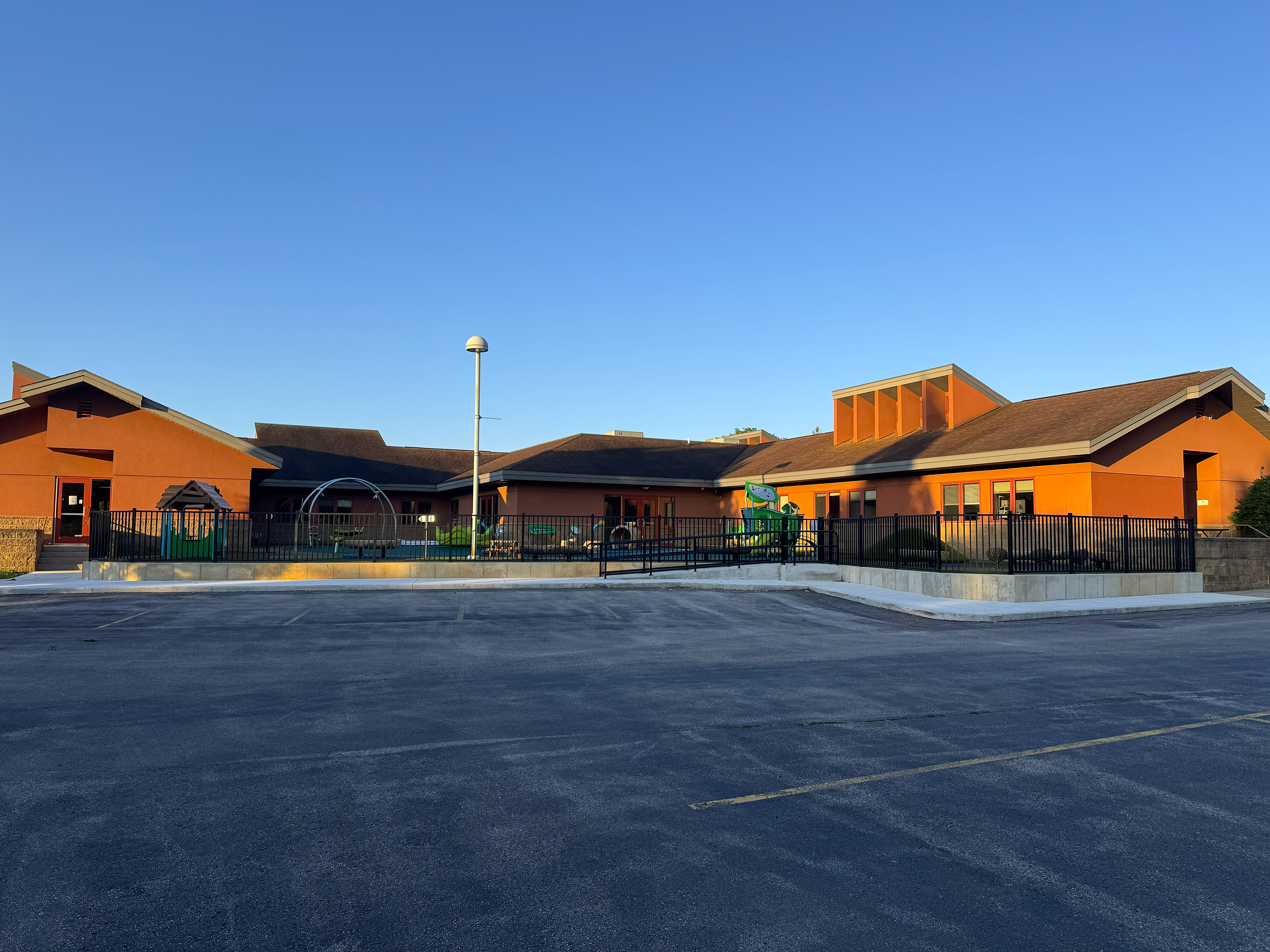 Exterior of Fisher Center