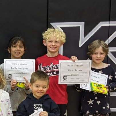 Elementary March Wolves of the Month
