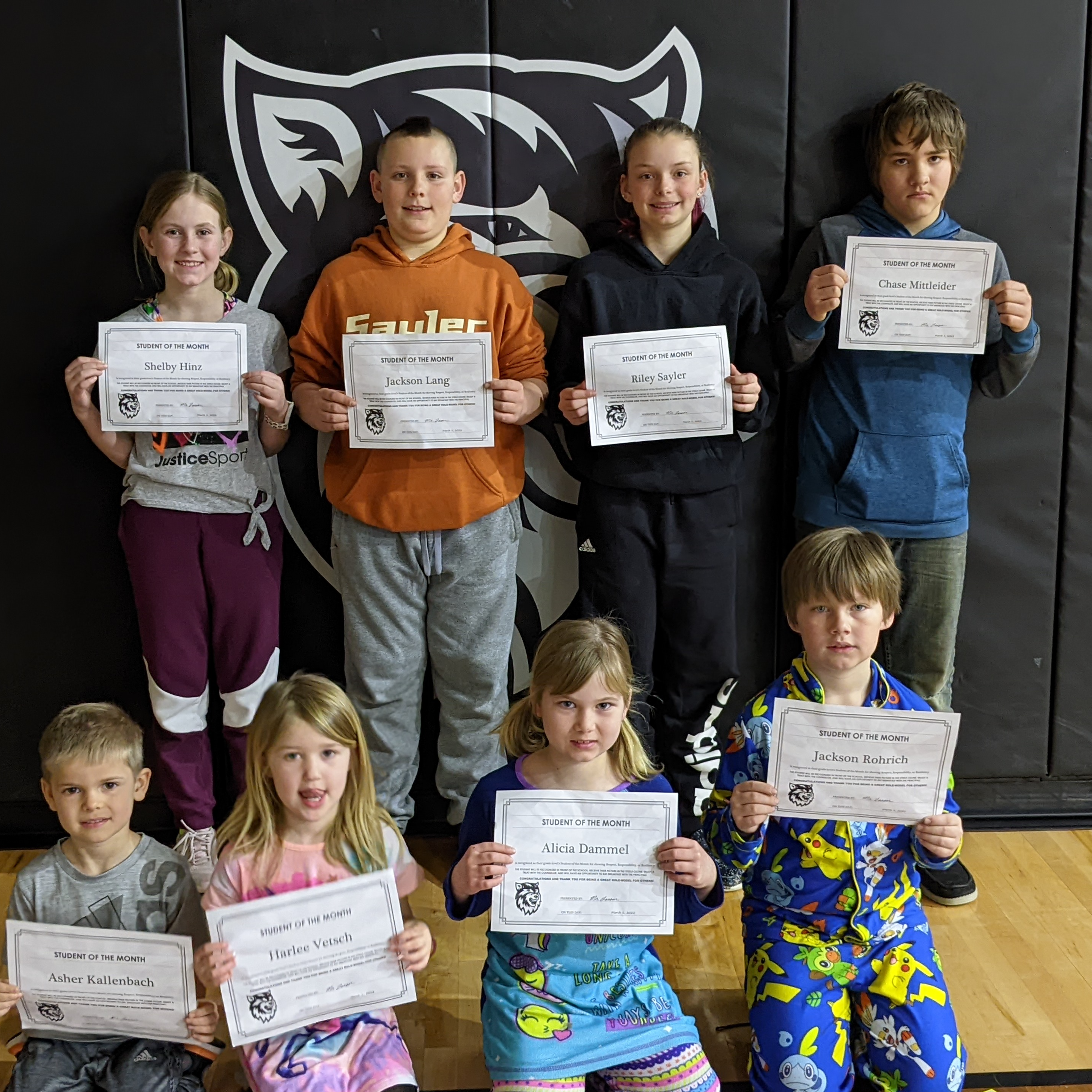 Elementary Wolves of the Month