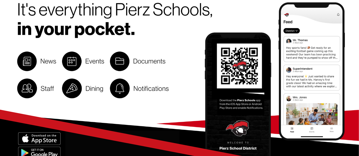 Pierz Schools app