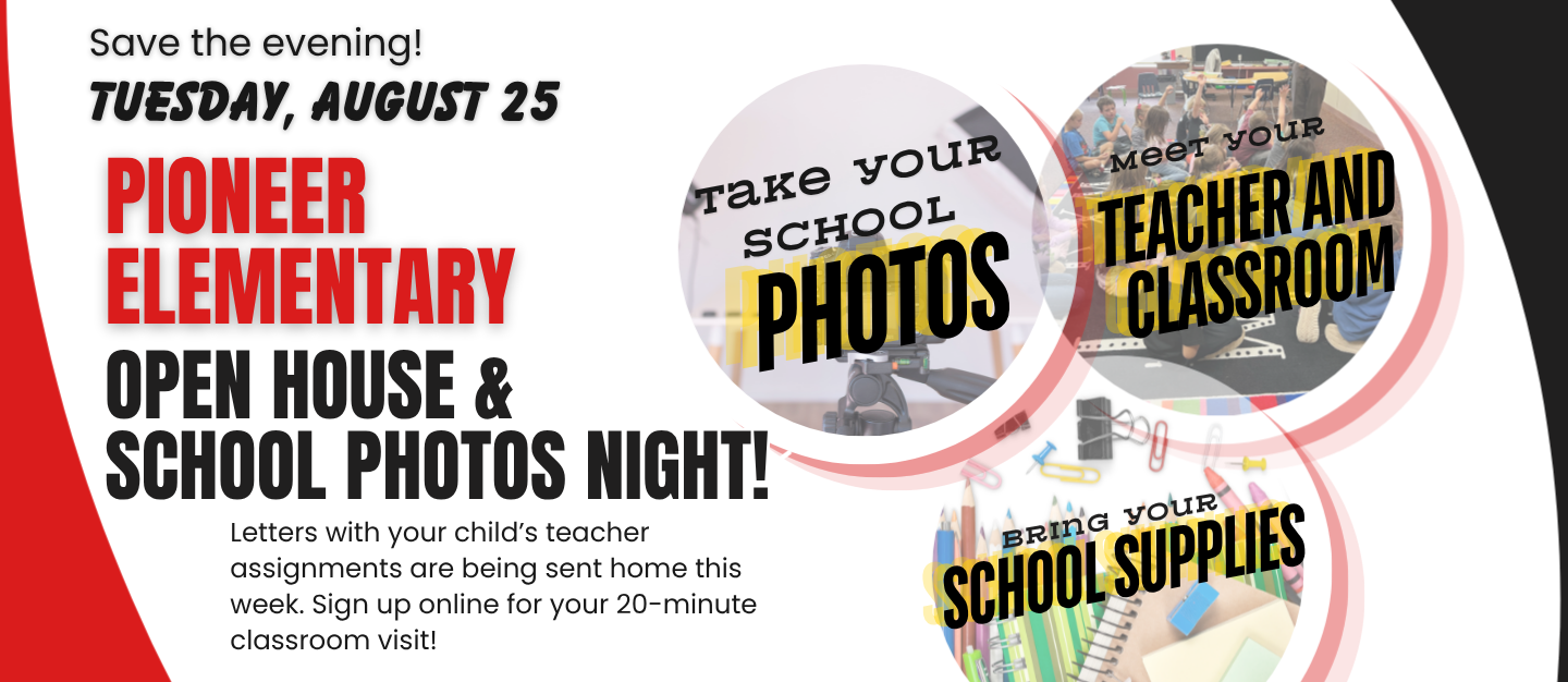 Pioneer open house information