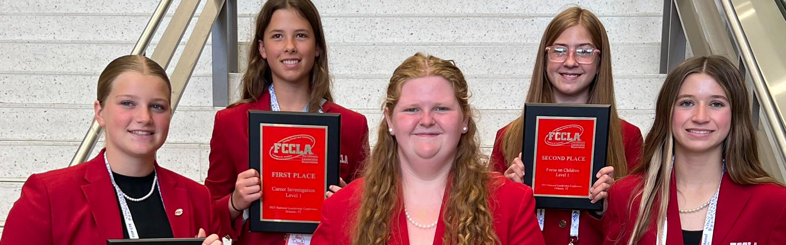 National FCCLA students