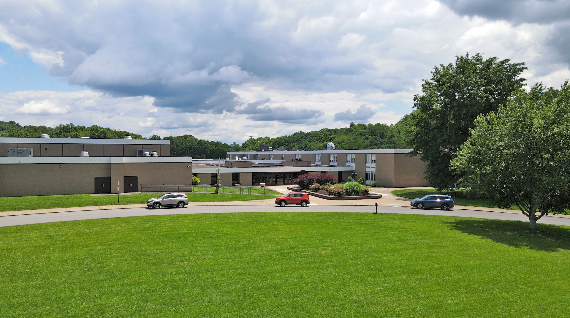 Liberty Middle School front