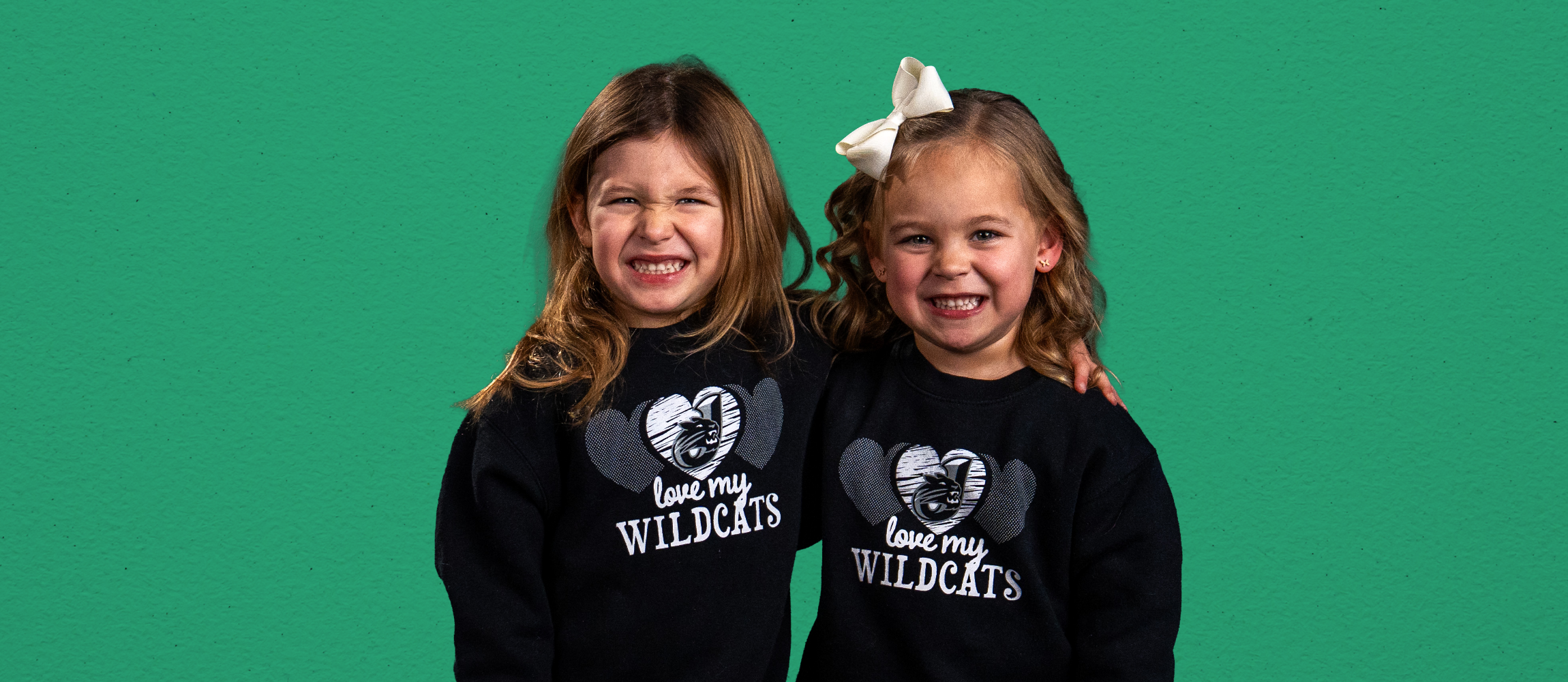 Two smiling preschoolers