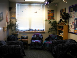 Photo of the group room.