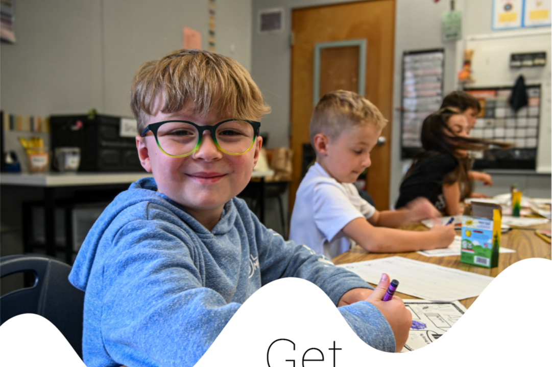 Student smiling