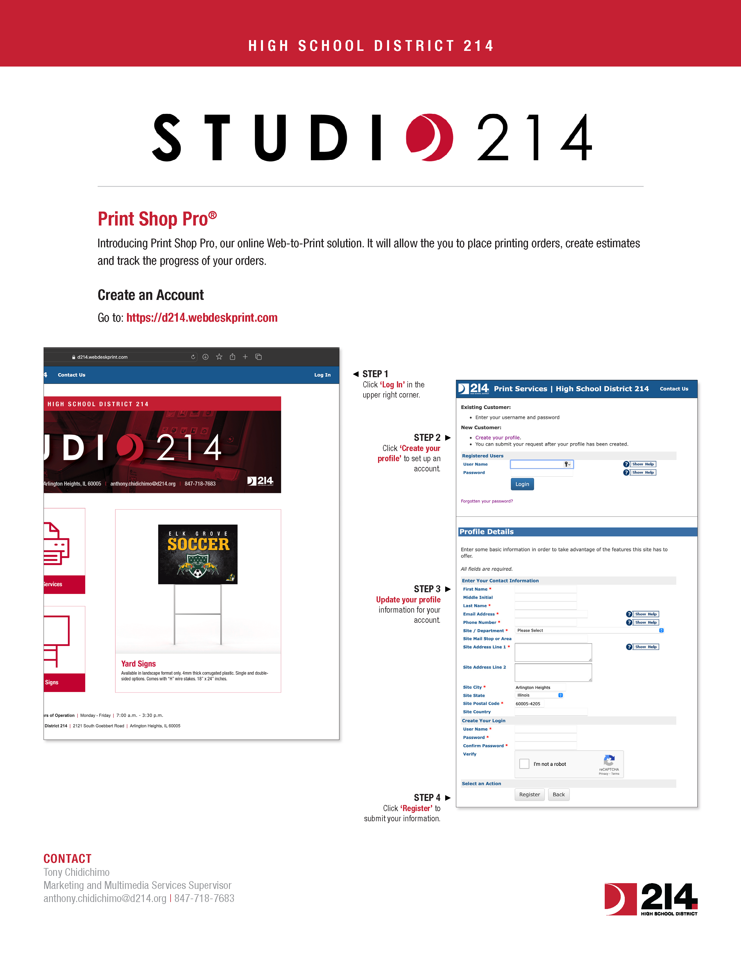 Studio 214 | District 214