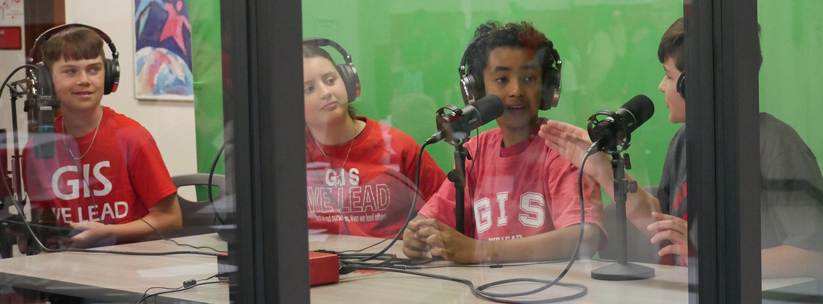 GIS students host the Titan Talk podcast